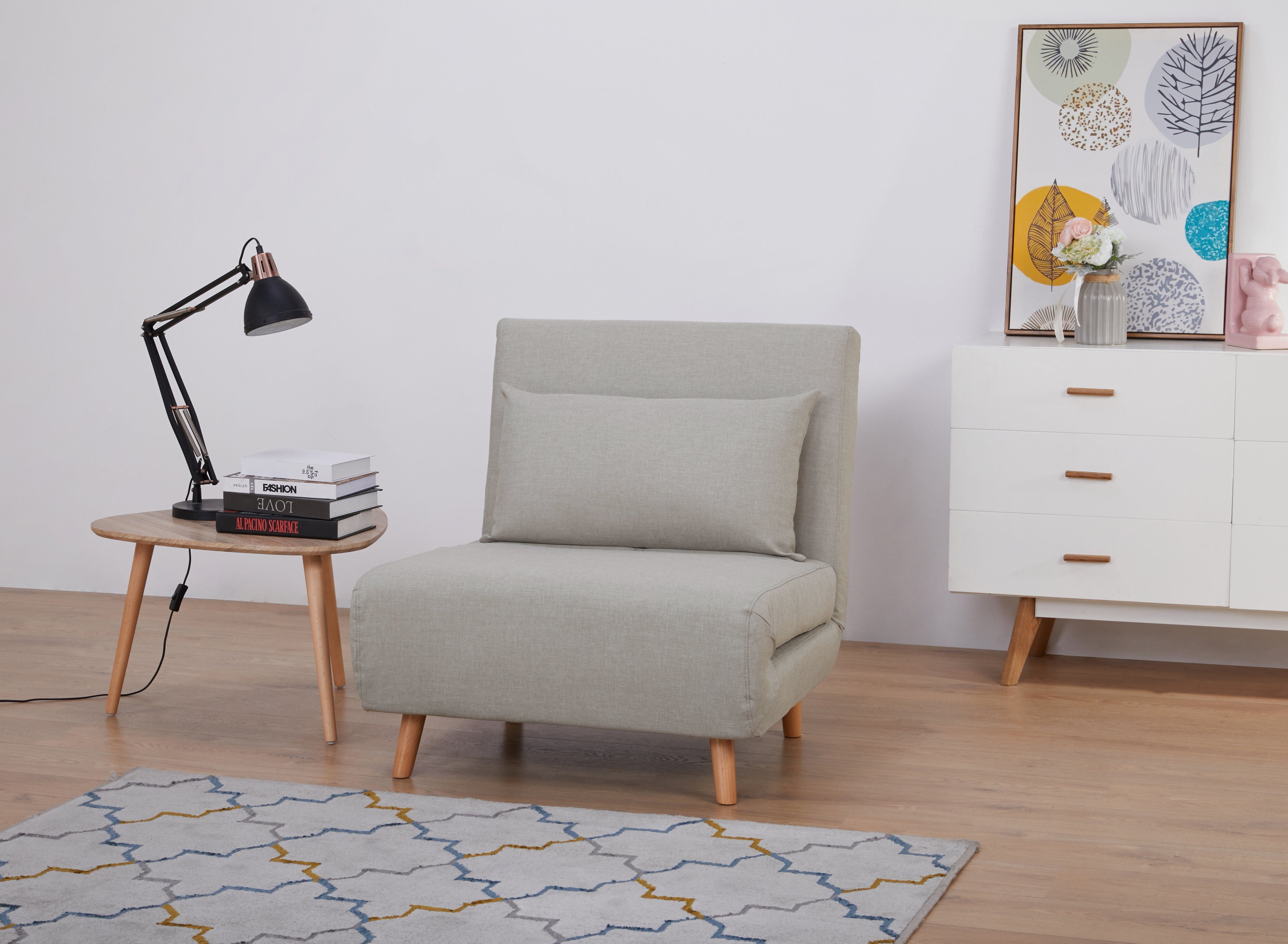 sesselseller 24 Relaxsessel Schlafsessel Como schmal günstig online kaufen