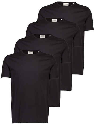 LINDBERGH T-Shirt (4-tlg) mit Rundhalsausschnitt im 4-er Pack