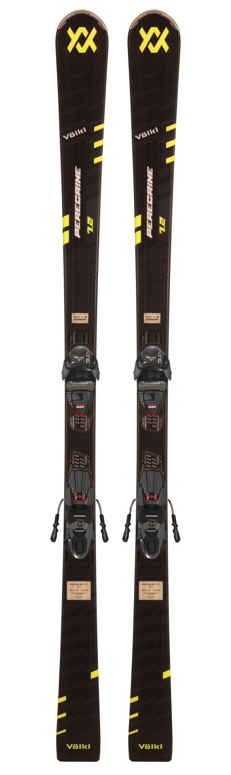 Ski PEREGRINE 7.2 BLK/YEL+FDT TP10 *