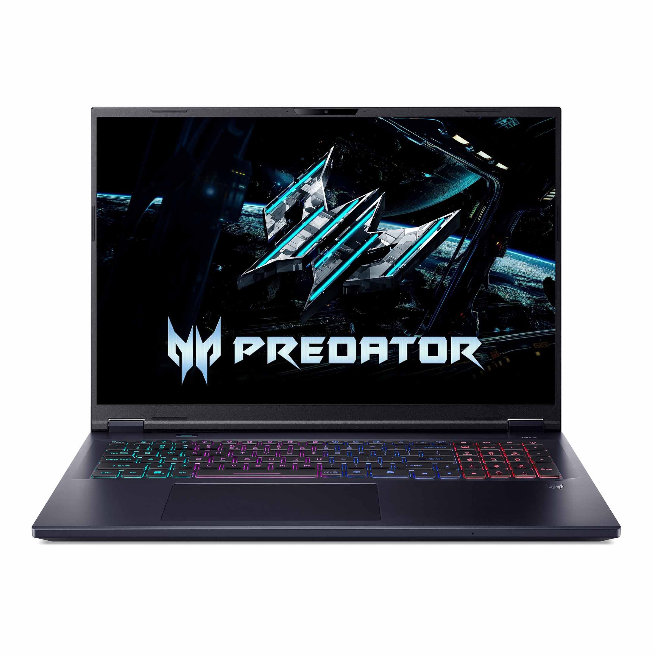 Acer Predator Helios Neo 18 AI - 18" WQXGA - Core Ultra 9 290HX+ - RTX 5080 Gaming-Notebook (45,72 cm/18 Zoll, Intel® Core™ Ultra 9 290HX Plus, GeForce RTX™ 5080, 128 GB, 250 GB SSD)