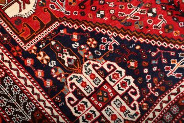Orientteppich Shiraz 161x249 Handgeknüpfter Orientteppich / Perserteppich, Nain Trading, rechteckig, Höhe: 10 mm