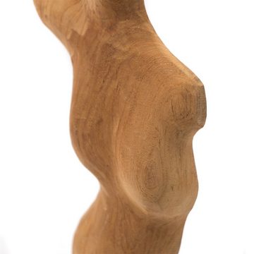 CREEDWOOD Skulptur TEAK SKULPTUR "TORSO", Teakholz, 57 cm, Weibliche Körper Statue