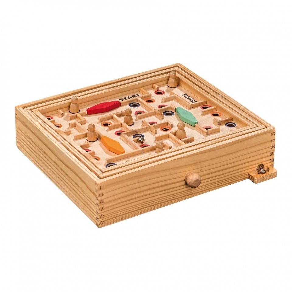 Philos Spiel, Labyrinth - mit Barrieren - groß