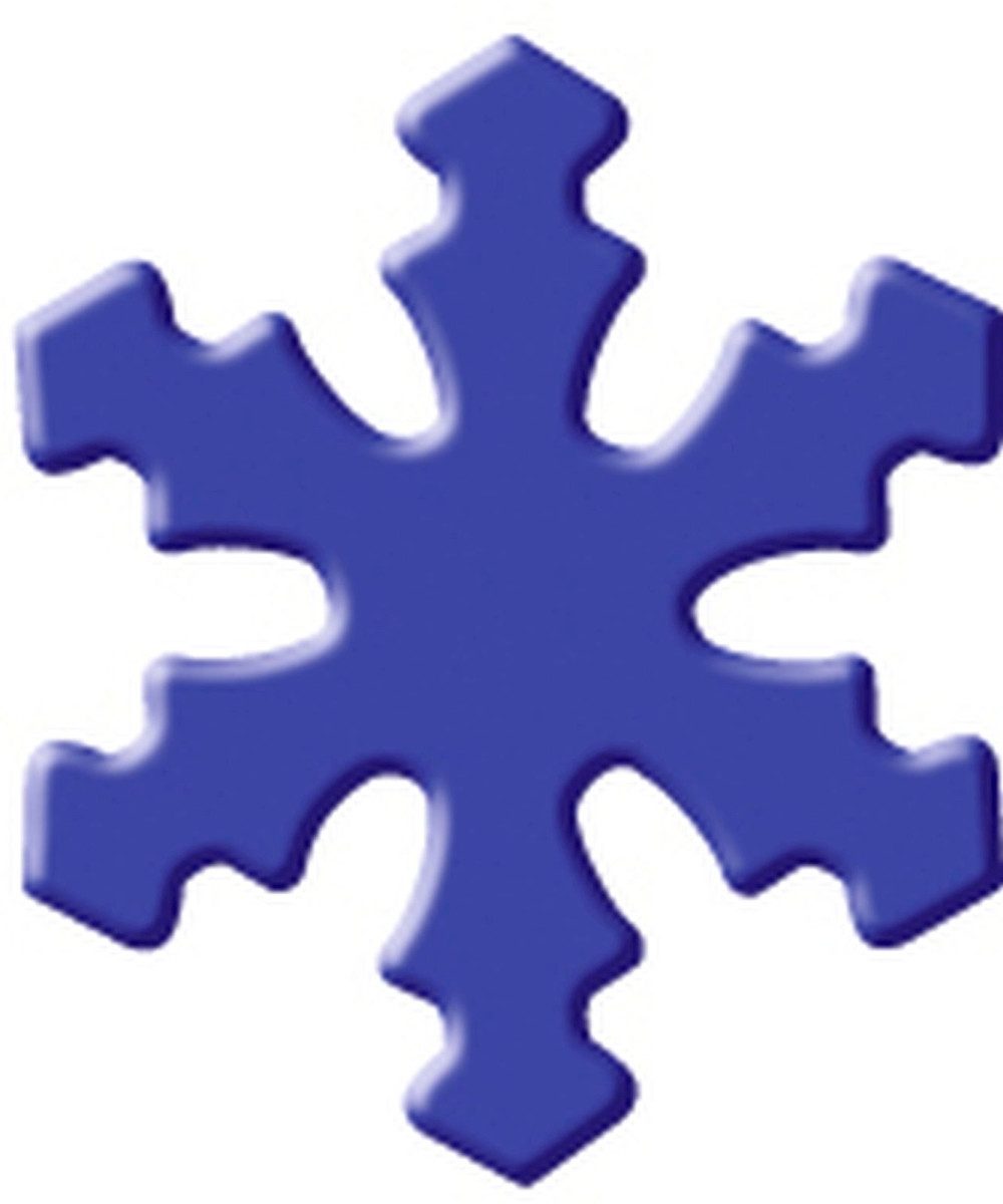 Motivstanzer Positions-Locher Schneeflocke.