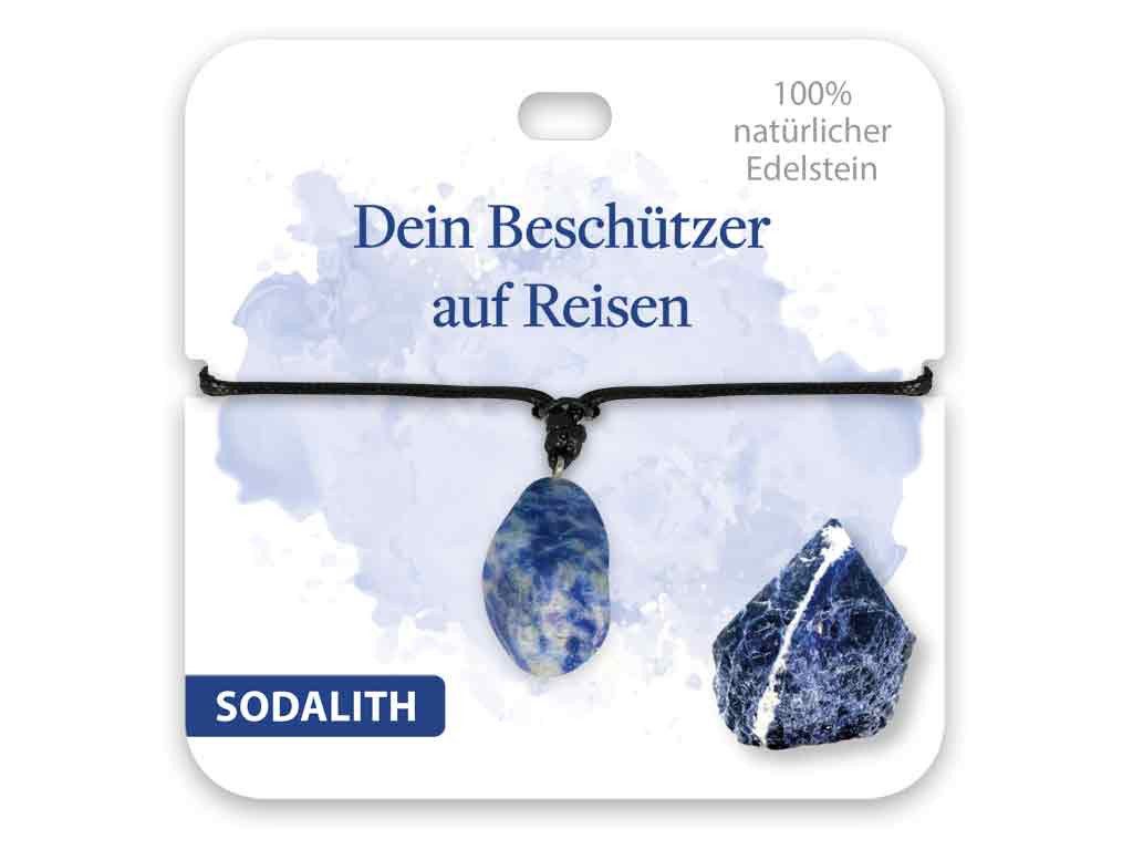 bb Klostermann Kette mit Anhänger BB Klostermann Edelstein Kette Sodalith Dein Beschützer auf Reisen