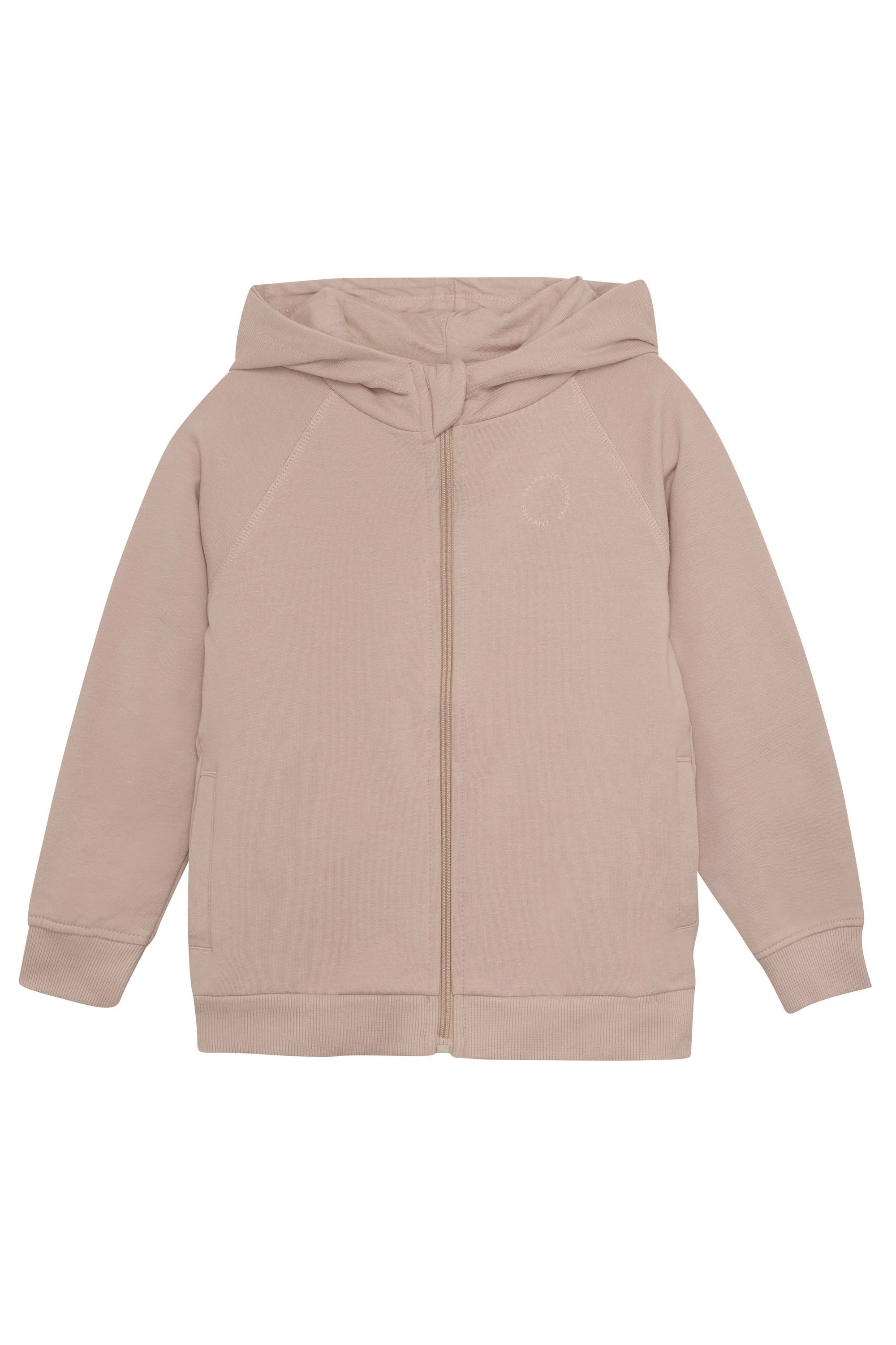 EN FANT Kapuzensweatjacke ENHoodie Sweatshirtjacke mit Kapuze