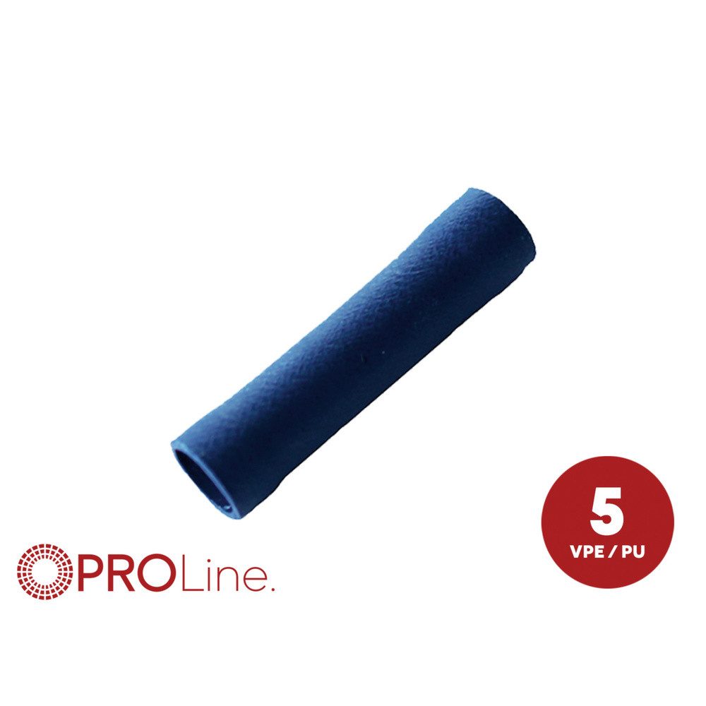 ACV Stoßverbinder ACV 340002-5-p Stoßverbinder Teilisoliert Blau 1 St. Piece, 340002-5-p