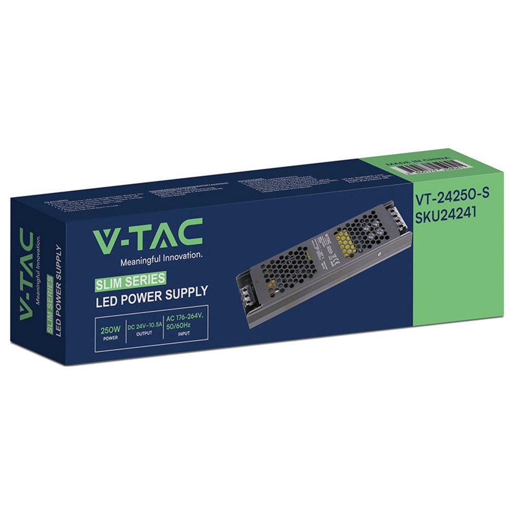 V-TAC V-TAC VT-24250-S LED-Trafo Konstantspannung 250 W 10.5 A 24 V/DC nich LED Trafo