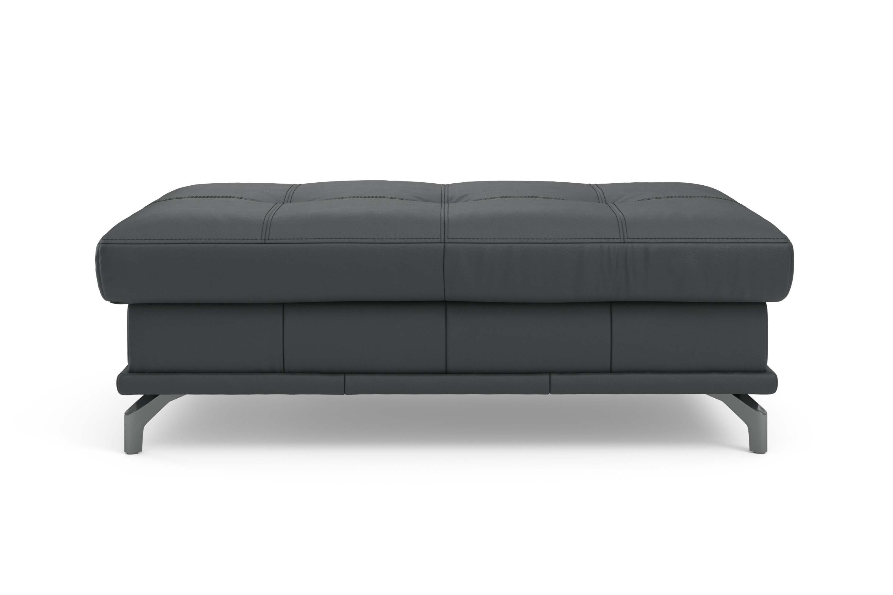 OTTO home Polsterhocker Costello, B: 133 cm, individuell zu kombinieren, Federkern