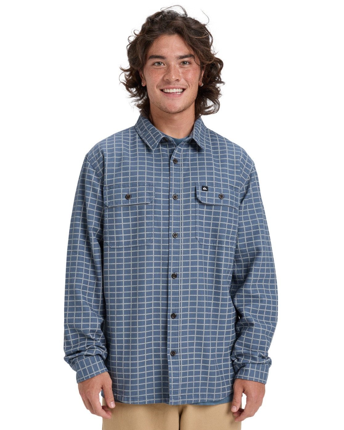 Quiksilver Langarmhemd Salt Lake Waffle