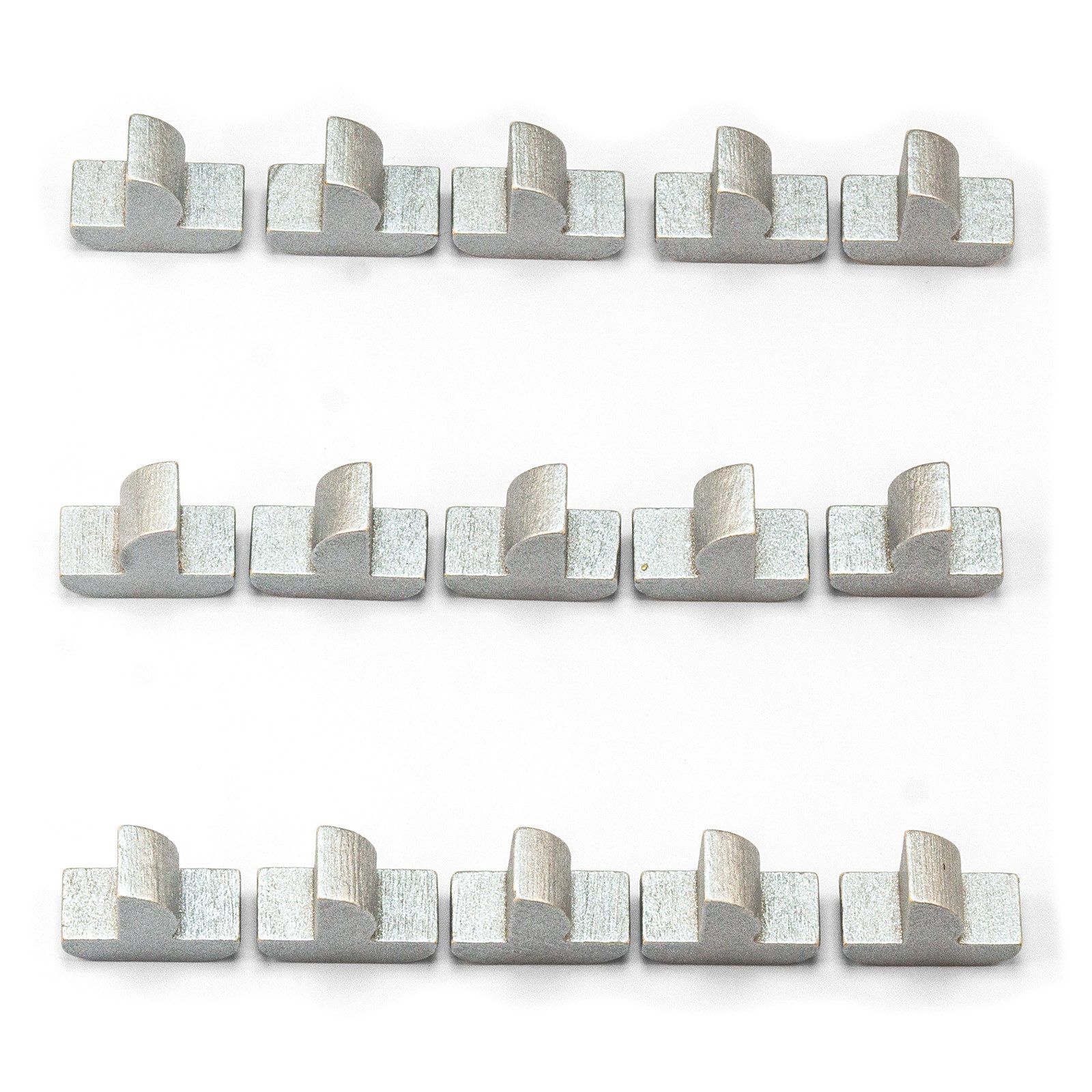 Waldfelsen Spiel – Holz-Figuren Spielfiguren Ersatz passend für Die Siedler von Catan, Spielmaterial, Verschiedene Farben