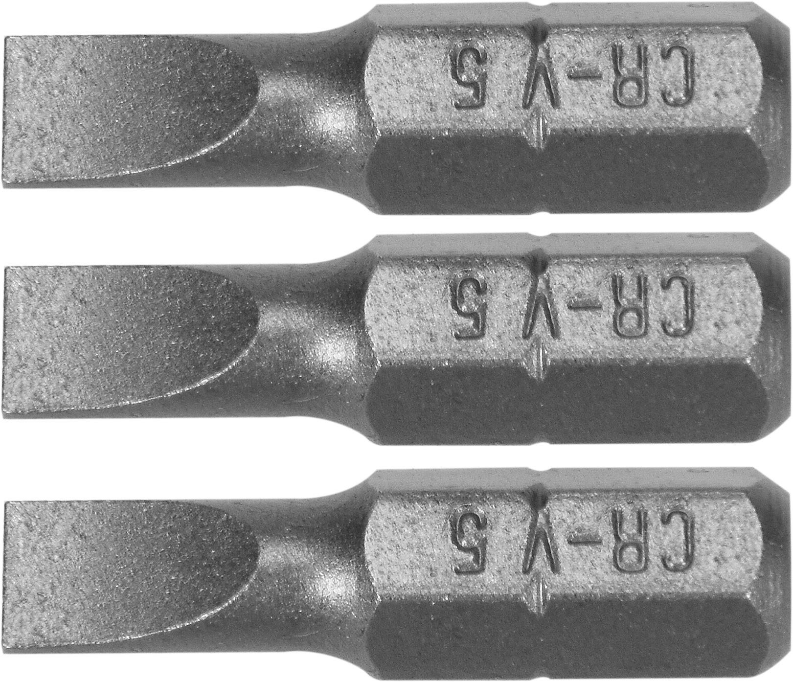 TRIZERATOP Bit-Set Präzisions-Bits 5 mm 1/4" x 25 mm, 3-teilig, Präzisions-Bits 5 mm 1/4" x 25 mm, 3-teilig, 3-St., Präzisions-Bits 5 mm 1/4" x 25 mm, 3-teilig