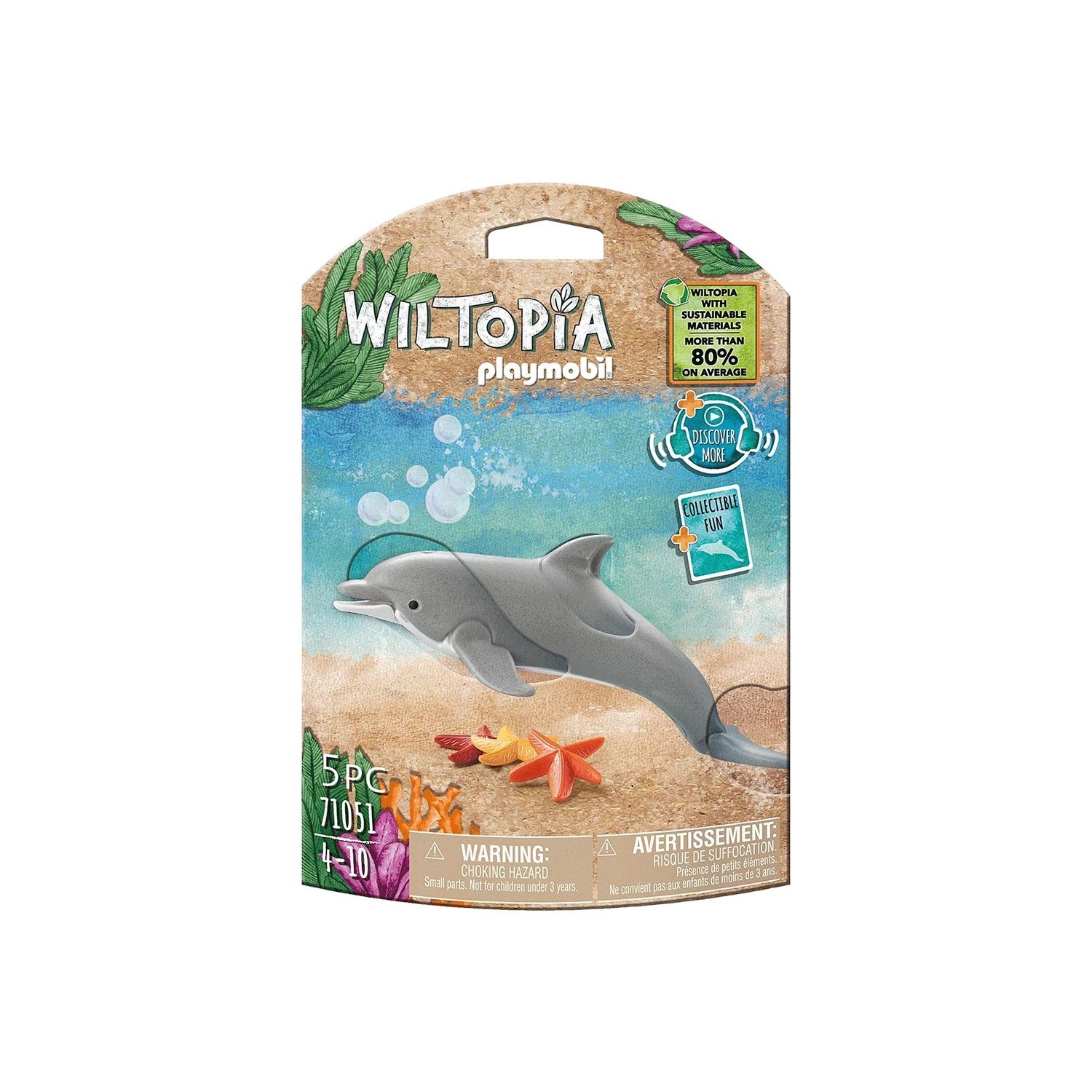 Playmobil® 71051 Wiltopia Delfin Konstruktions-Spielset günstig online kaufen