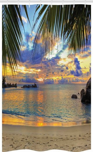 Abakuhaus Duschvorhang »Badezimmer Deko Set aus Stoff mit Haken« Breite