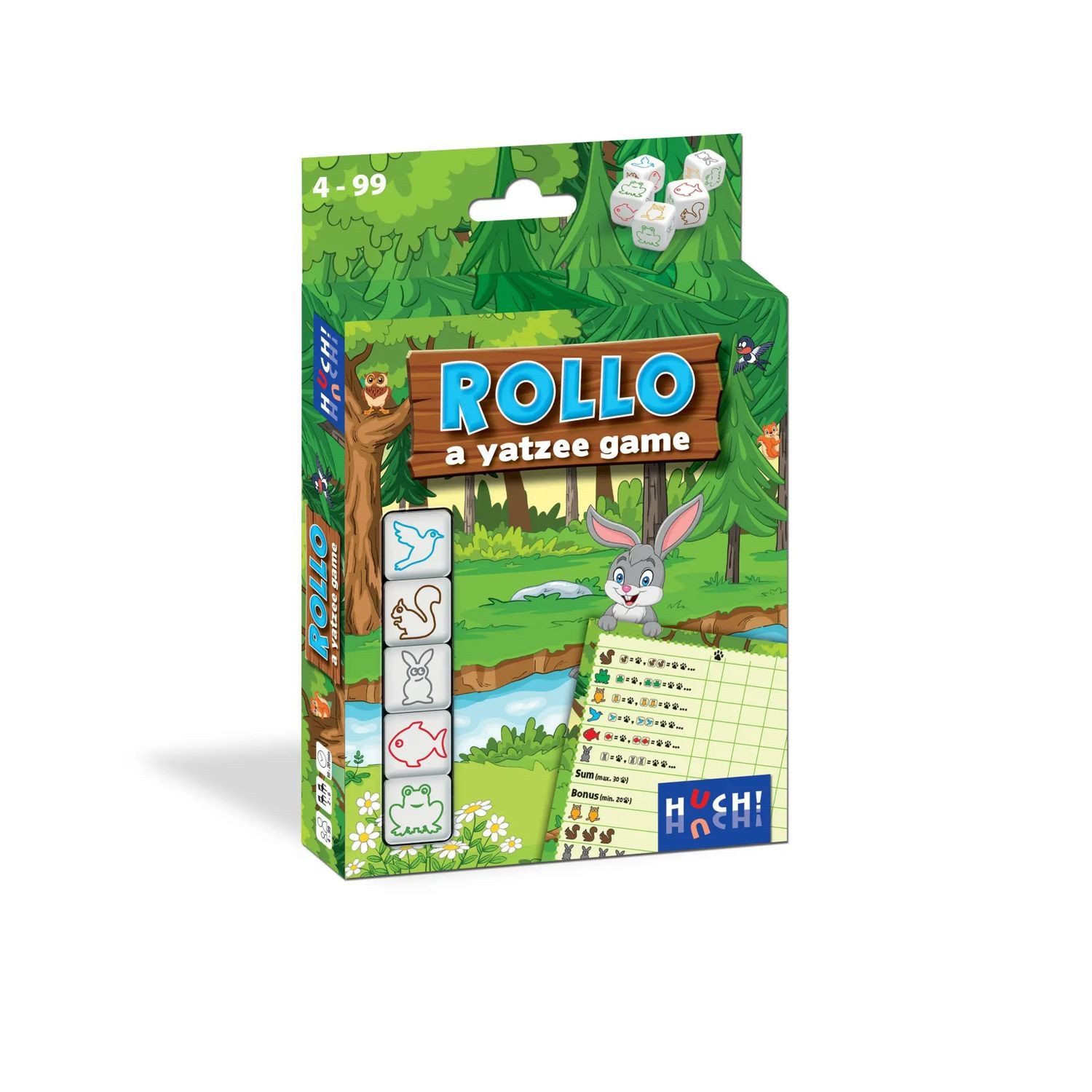 HUCH! Spiel Rollo - a Yatzee Game