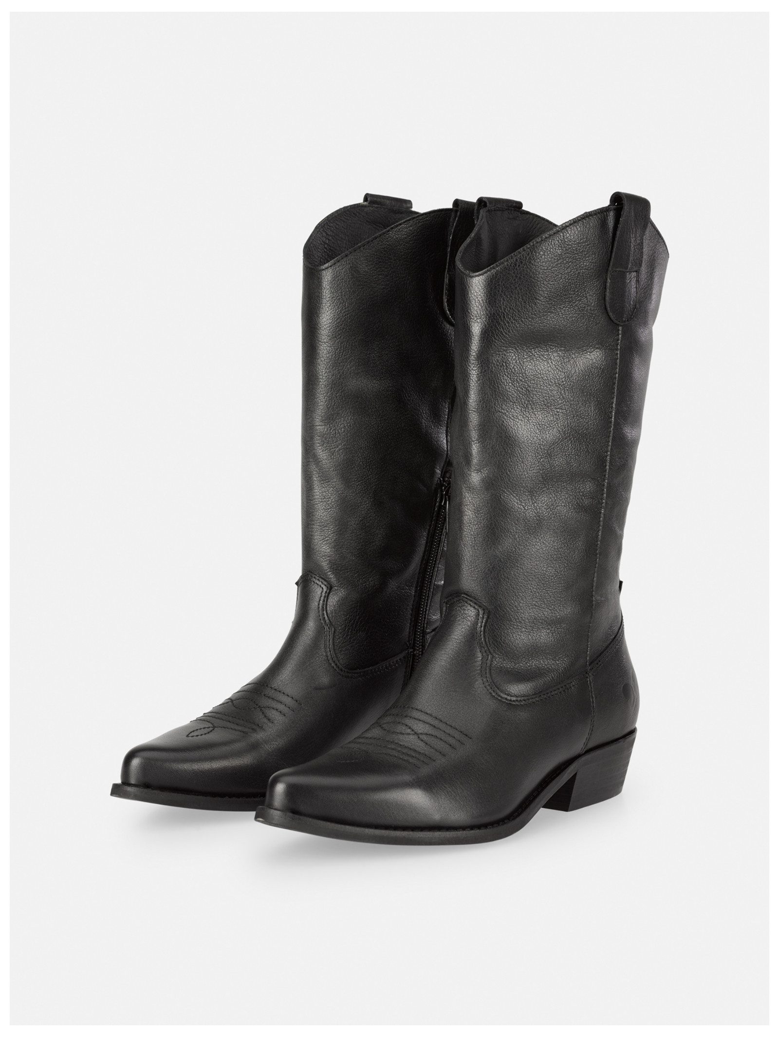 Felmini Wide Fit Stiefel Leder . Stiefel