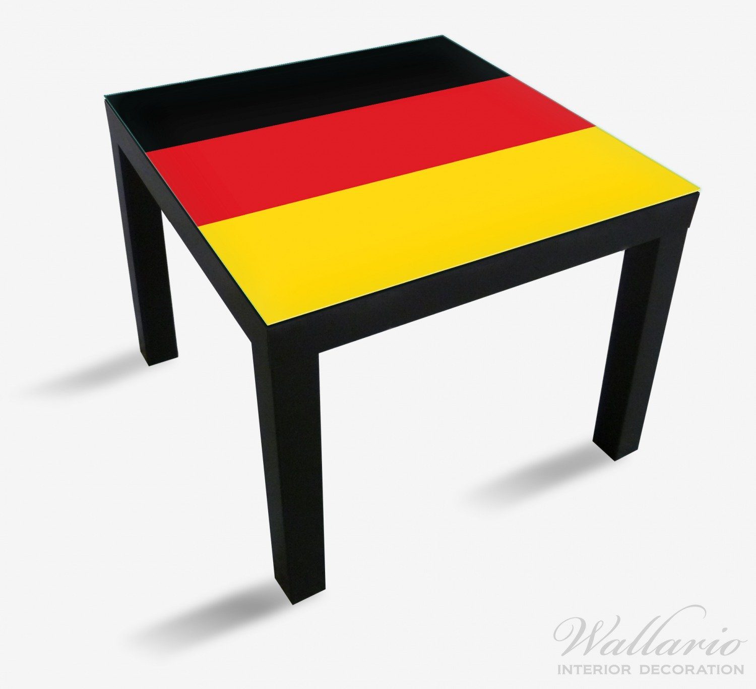 geeignet Ikea (1 Lack Flagge Wallario St), Deutsche Tisch für Tischplatte