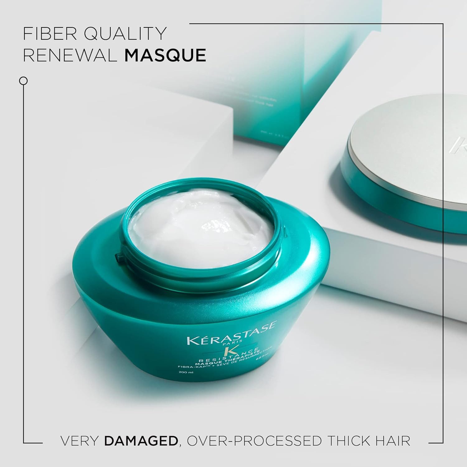 Kérastase Haarmaske Résistance Masque Thérapiste 200 ml, Intensive Reparatur für stark geschädigtes Haar