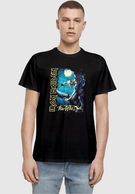 Merchcode T-Shirt Merchcode Herren Iron Maiden - Fear of the Dark Basic T-Shirt (1-tlg)
