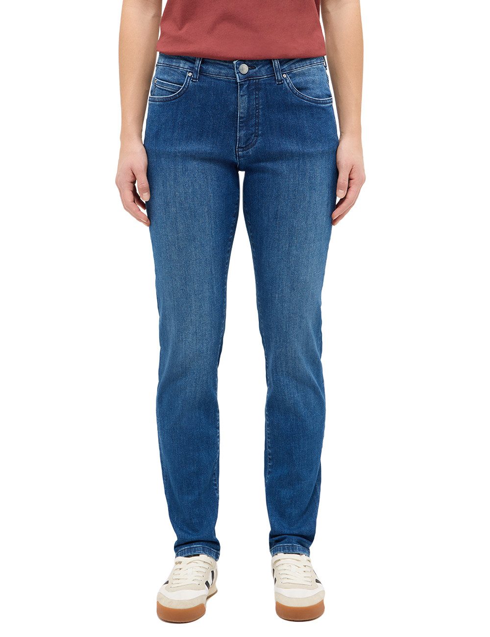 Slim-fit-Jeans Damen Style Crosby Relaxed Slim