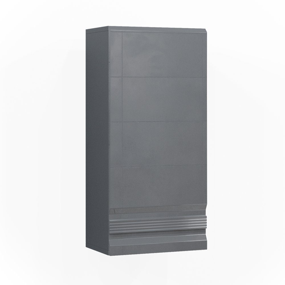Vicco Badschrank Freddy Anthrazit Hochglanz 37 x 77 cm günstig online kaufen