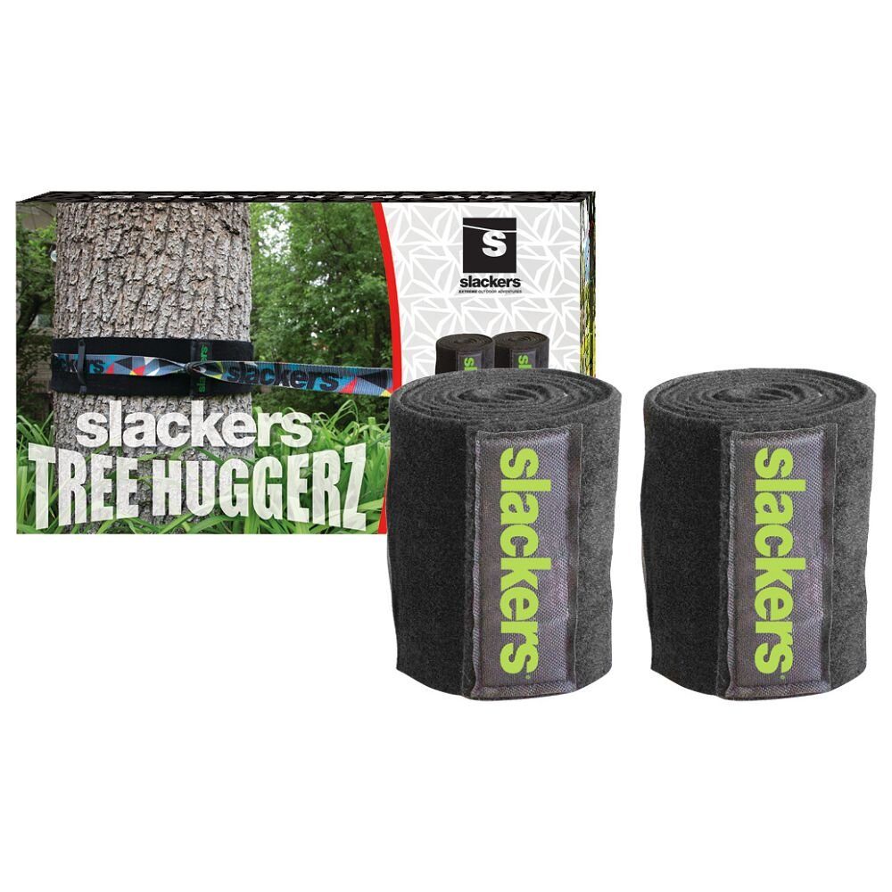 Baumschutz-Set Slacklines, Seilrutschen Slackers Tree XXL, Ninja Für und Slacklines Slackline Huggerz