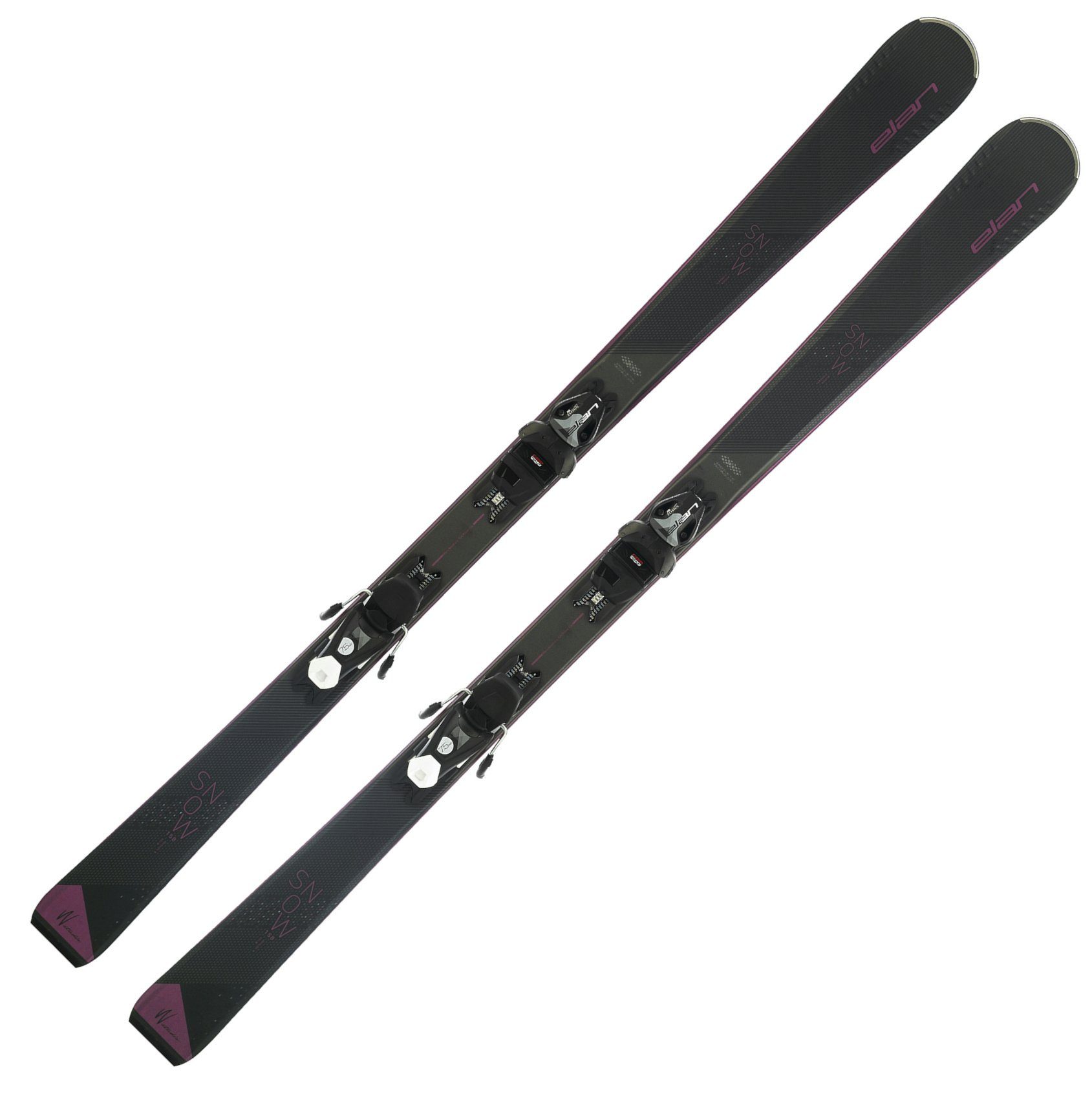 elan Ski, Ski Elan Snow Black Parabolic Rocker 2023 + Bindung EL9.0 Shift Grip Walk