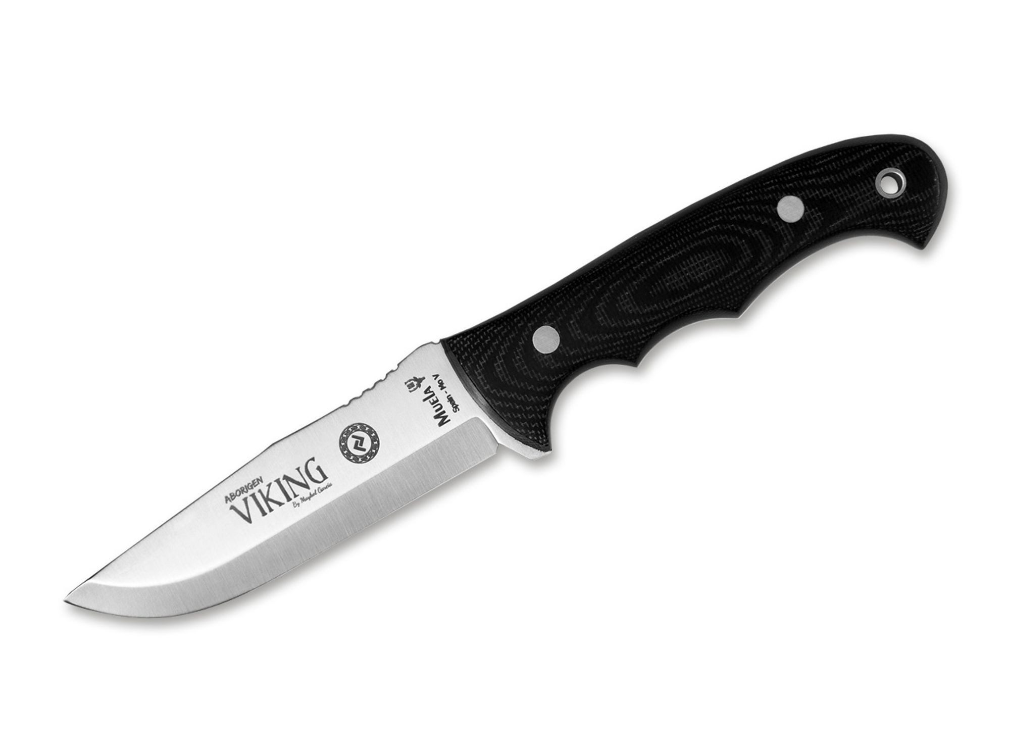 Muela Taschenmesser Muela Viking Black Micarta