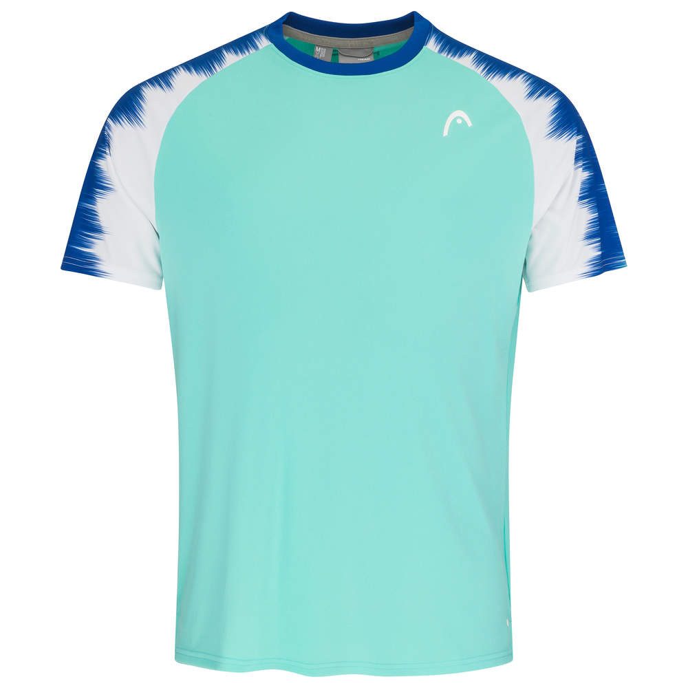 T-Shirt Topspin (schnelltrocknend, modern) türkisblau Herren