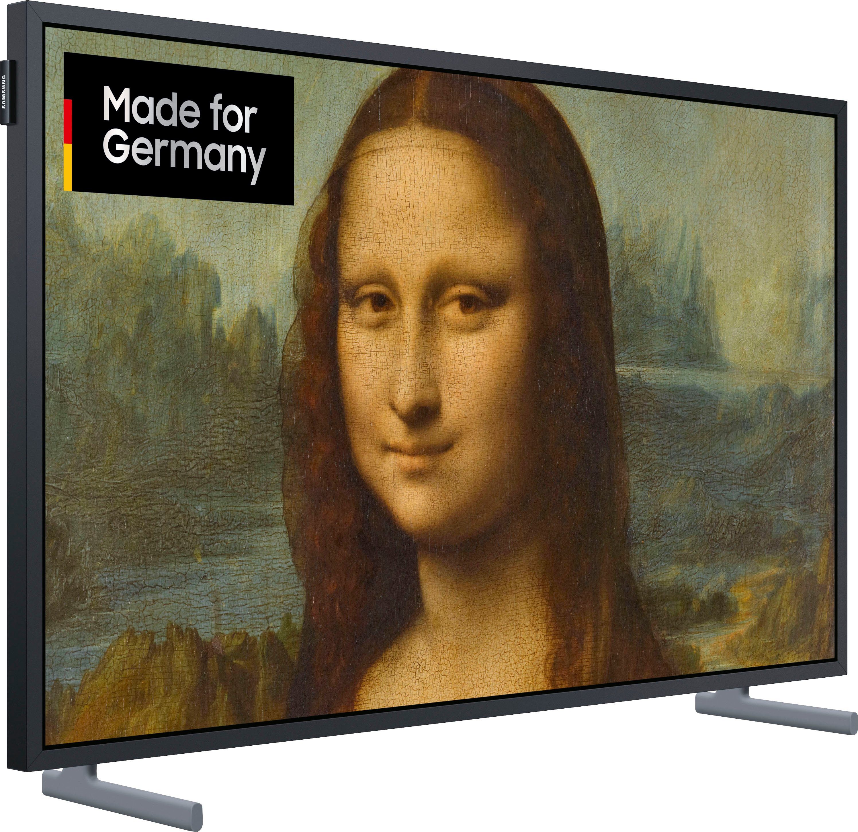 Samsung GQ32LS03BBU LED Lifestyle Fernseher (80 cm/32 Zoll, Smart-TV, HDR,  Hyper Real, Mattes Display)