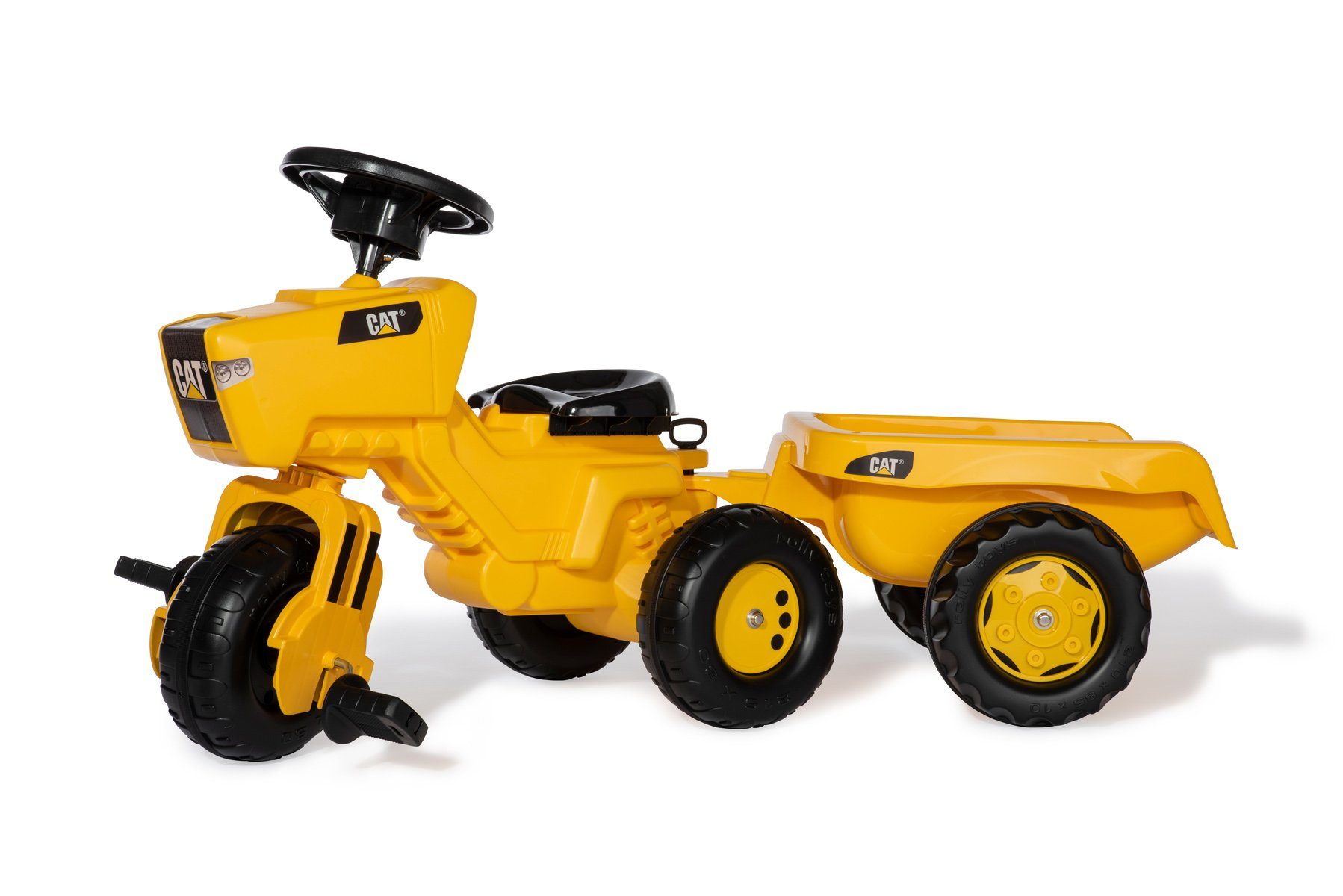 rolly toys® Kinderfahrzeug-Anhänger »Rolly Toys Trac CAT 052936«, (1-tlg)