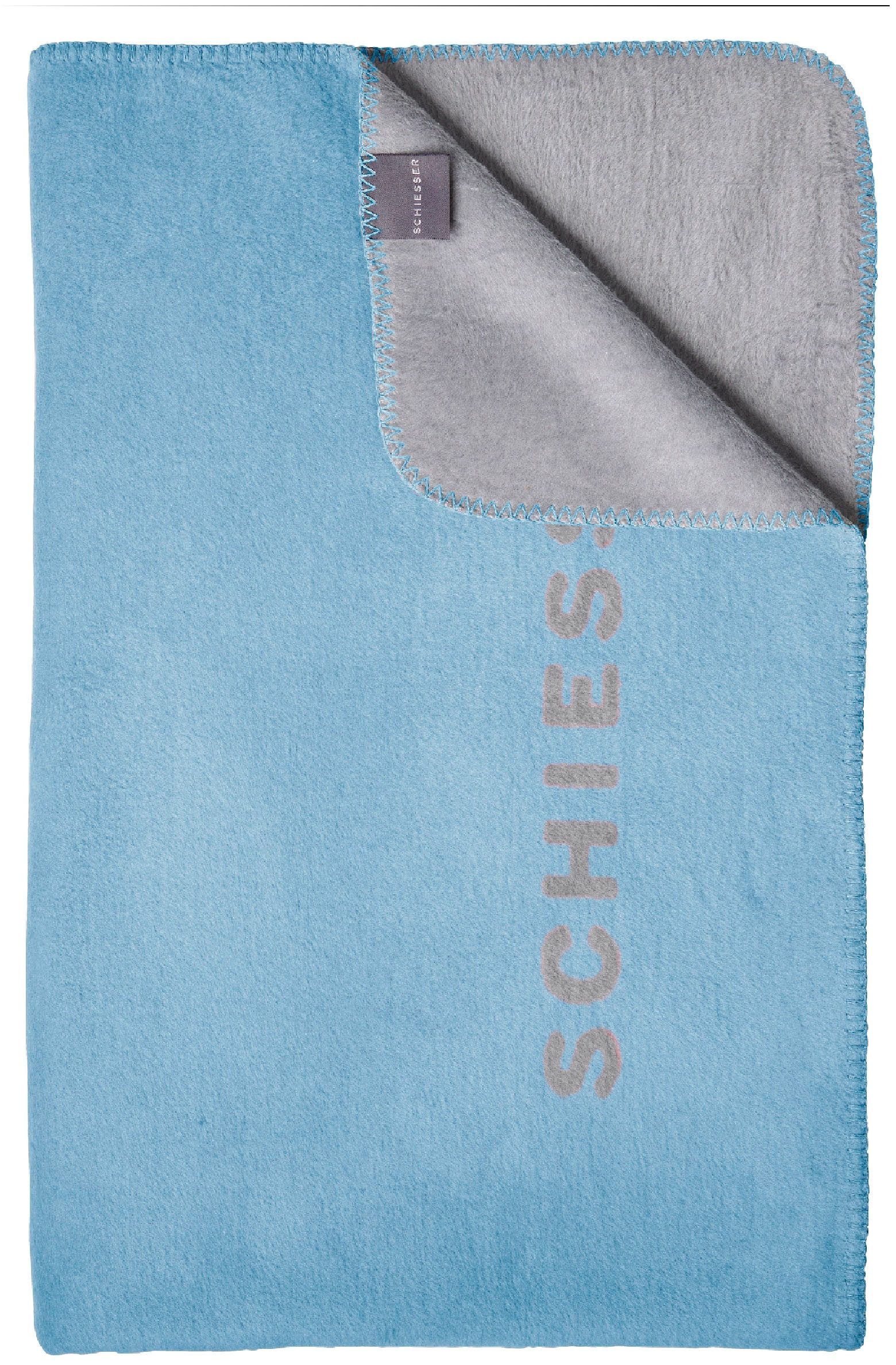 Wohndecke Kuscheldecke Klara in Wendeoptik - Baumwoll-Mix - warm und flausc günstig online kaufen