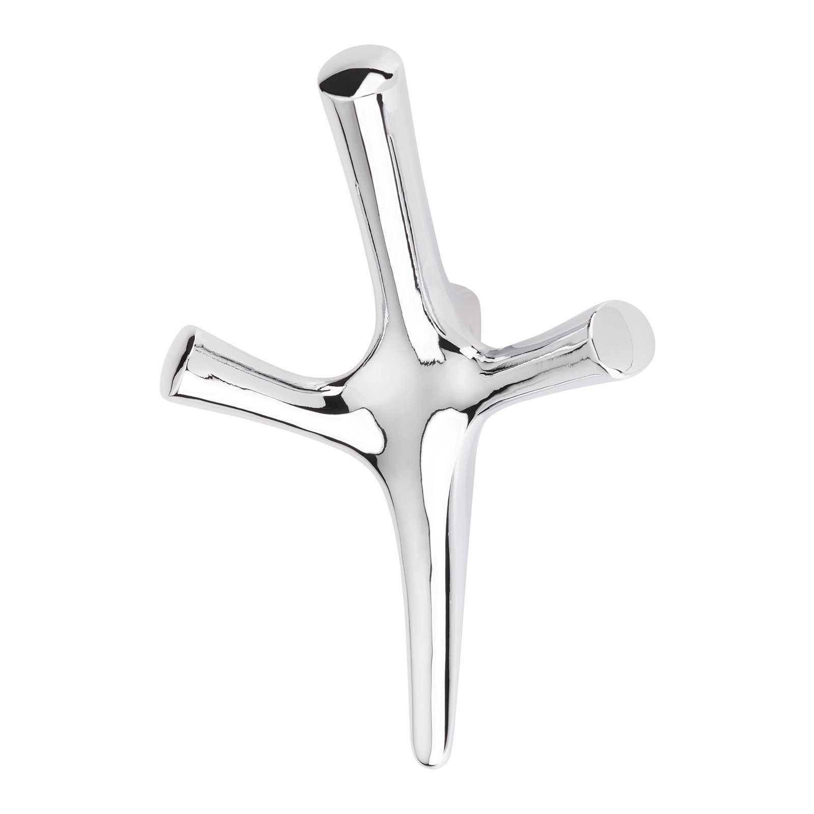 SO-TECH® Kleiderhaken Garderobenhaken TRICORNO 15,7 x 10,6 cm, (1-St), Chro günstig online kaufen