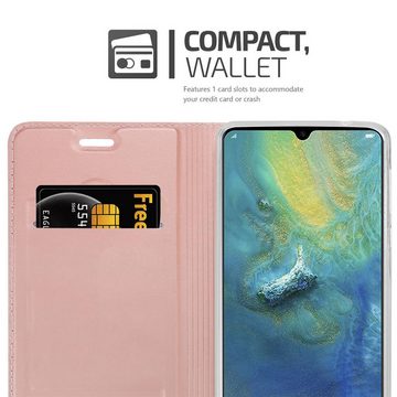 Cadorabo Handyhülle Huawei MATE 20 Huawei MATE 20, Klappbare Handy Schutzhülle - Hülle - mit Standfunktion und Kartenfach