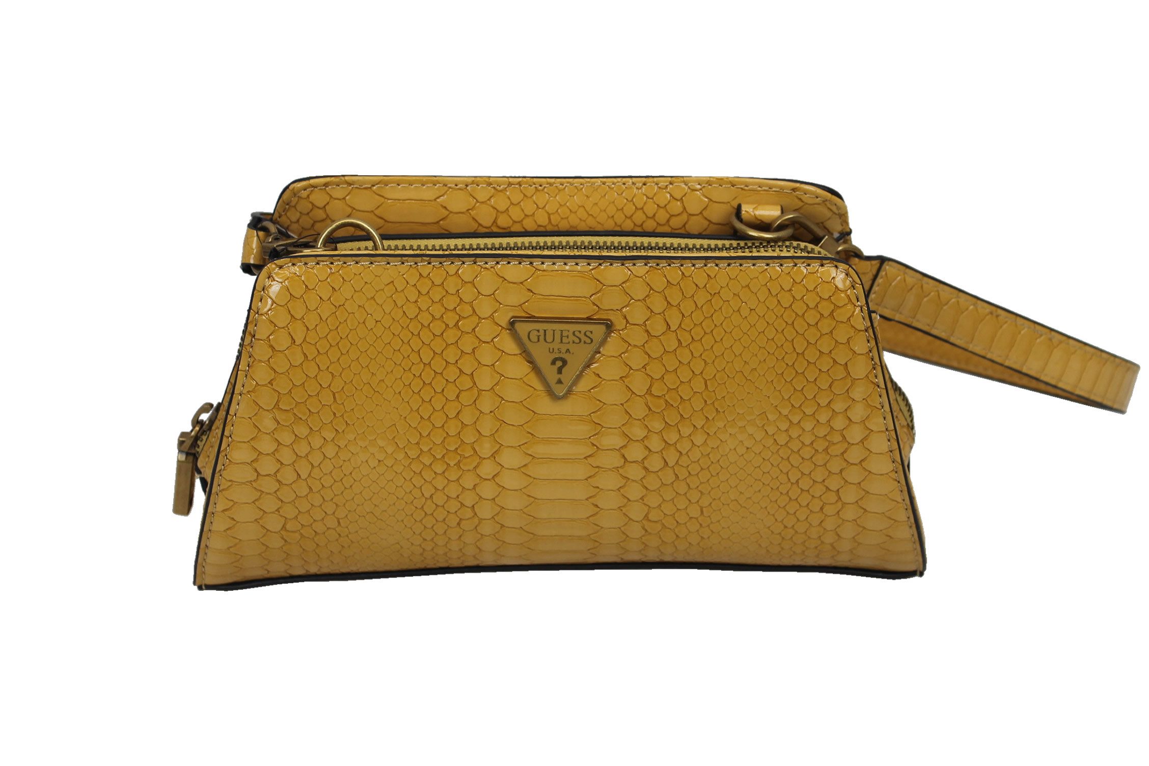 Guess Umhängetasche Damen Annita Handtasche Umhängetasche Clutch, Crossbody Top Zip