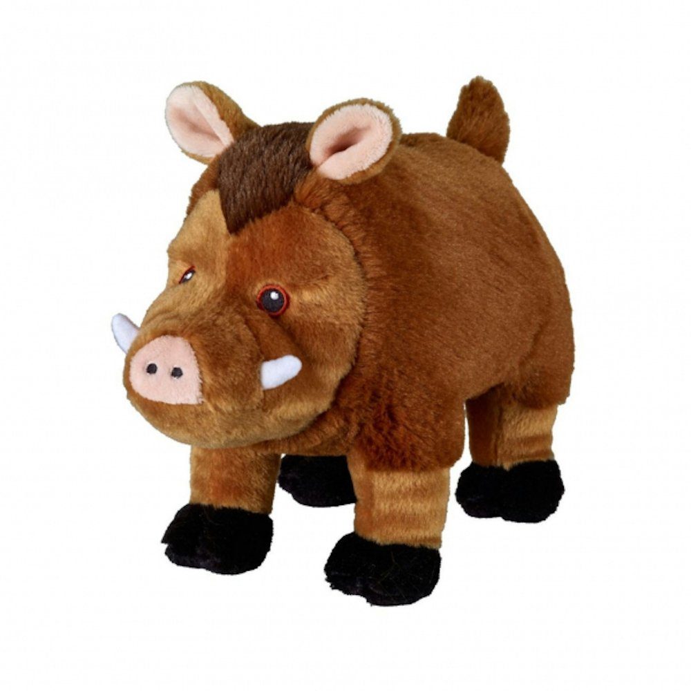 Bauer Kuscheltier Wildschwein stehend (braun, 25cm)