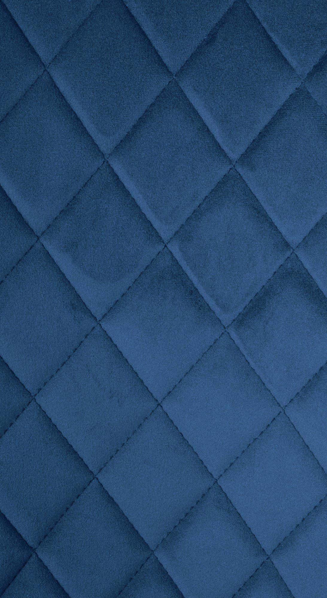 Metallgestell, ohne Armlehnen Samt, Esszimmerstuhl mit Telde CLP blau