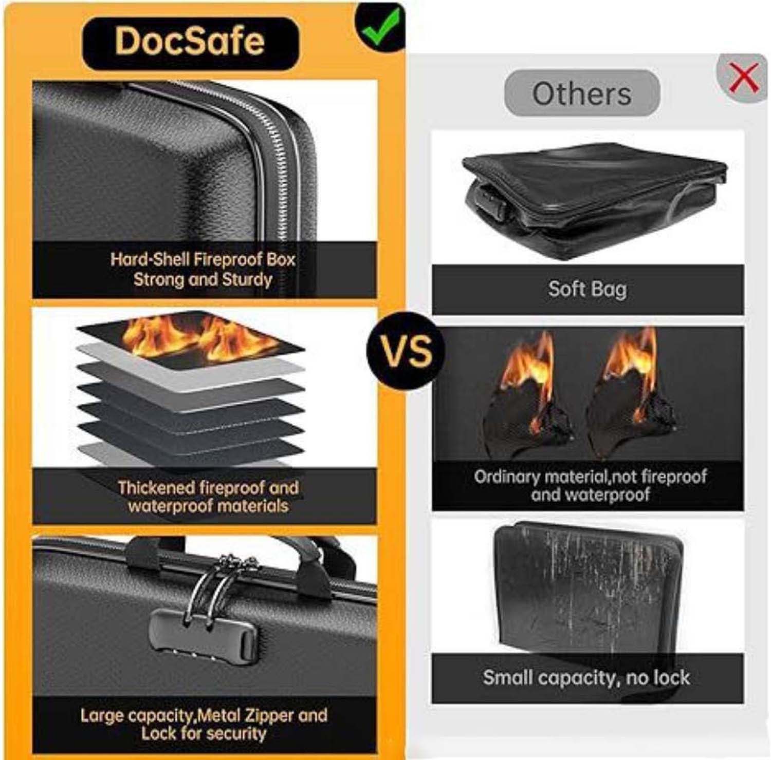 trends for living Dokumententasche Eva feuerfeste tragbare Dokumen/Aktentas günstig online kaufen