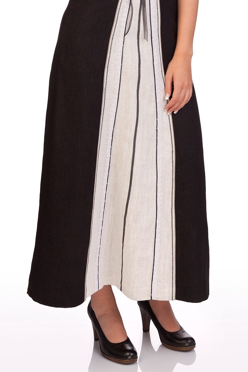 Spieth & Wensky Dirndl Landhauskleid - RATINGEN - schwarz