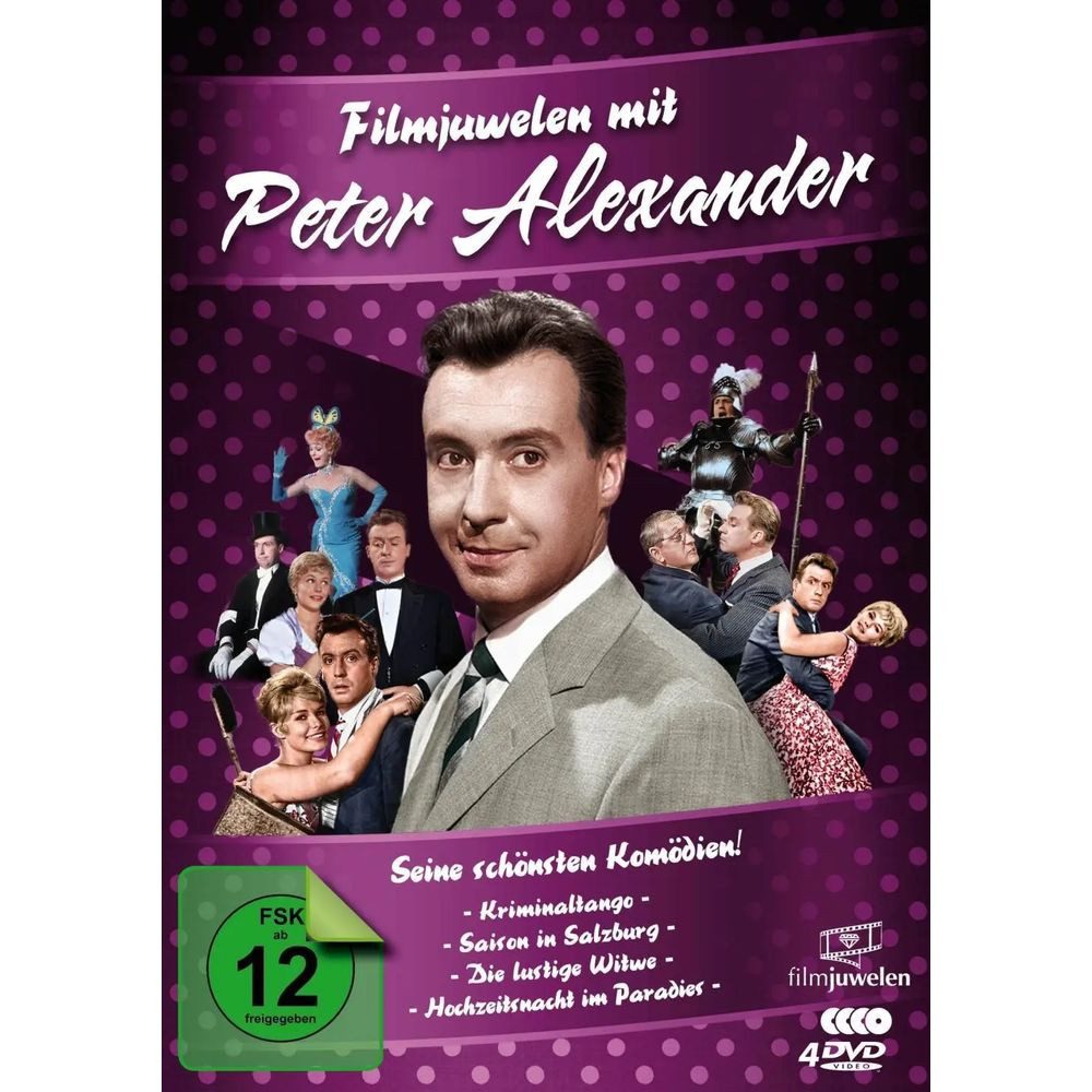 DVD Filmjuwelen mit Peter Alexander: Seine schönsten Komödien!