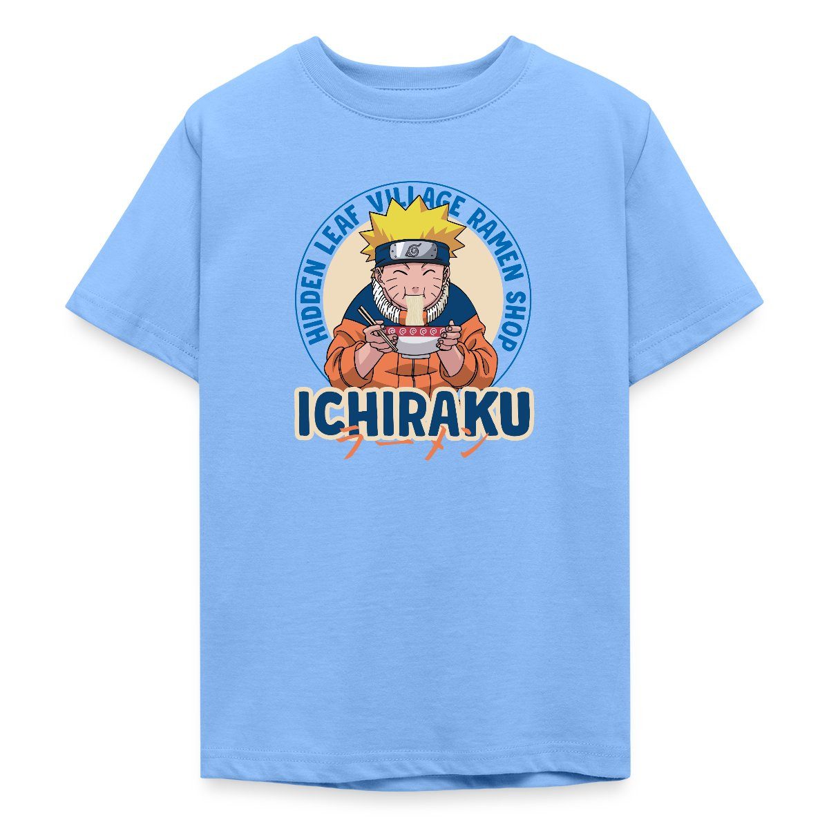 T-Shirt Naruto Ichiraku Hidden Leaf Village Ramen Shop Teenager T-Shirt