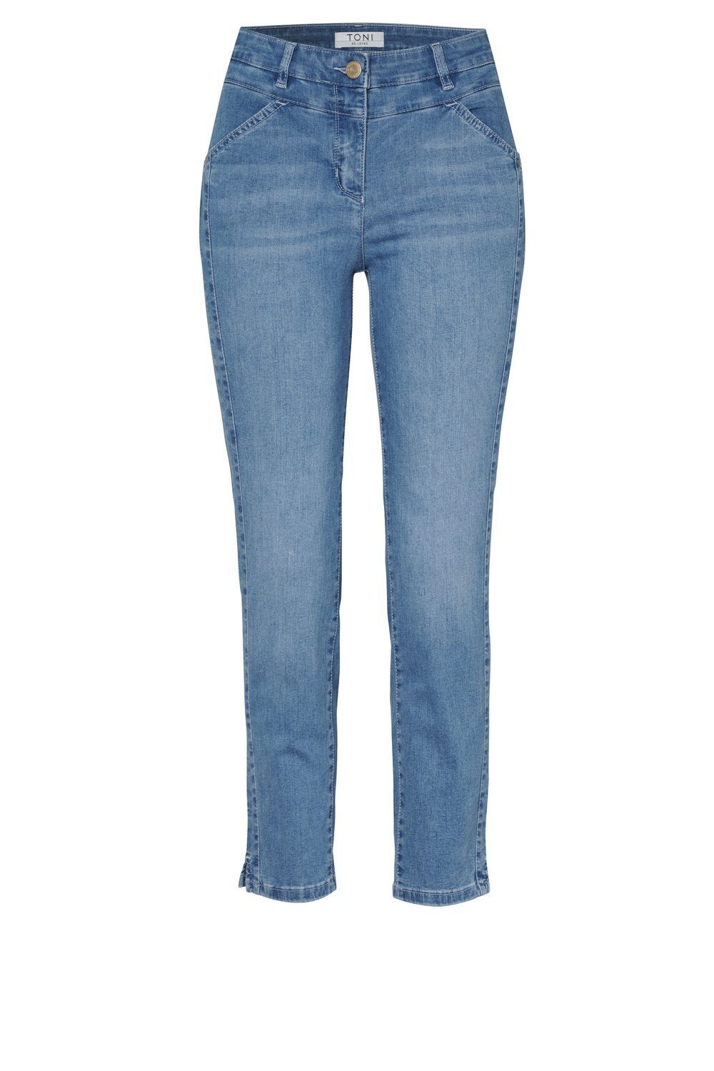 TONI 7/8-Jeans be loved mit - hellblau doppelten 534 Seitennähten