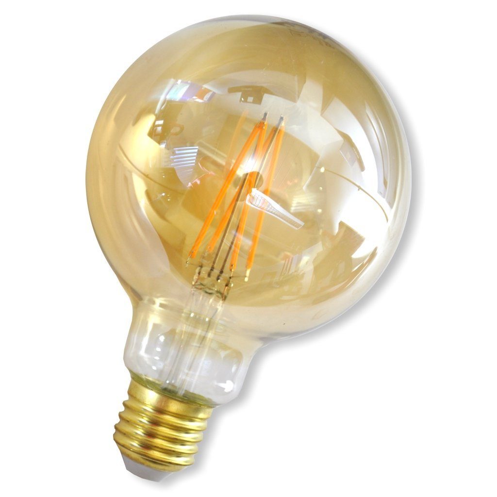 Energizer LED-Leuchtmittel Birne (Globe) 5,0W, E27, 2200K (Warmweiß), Filament