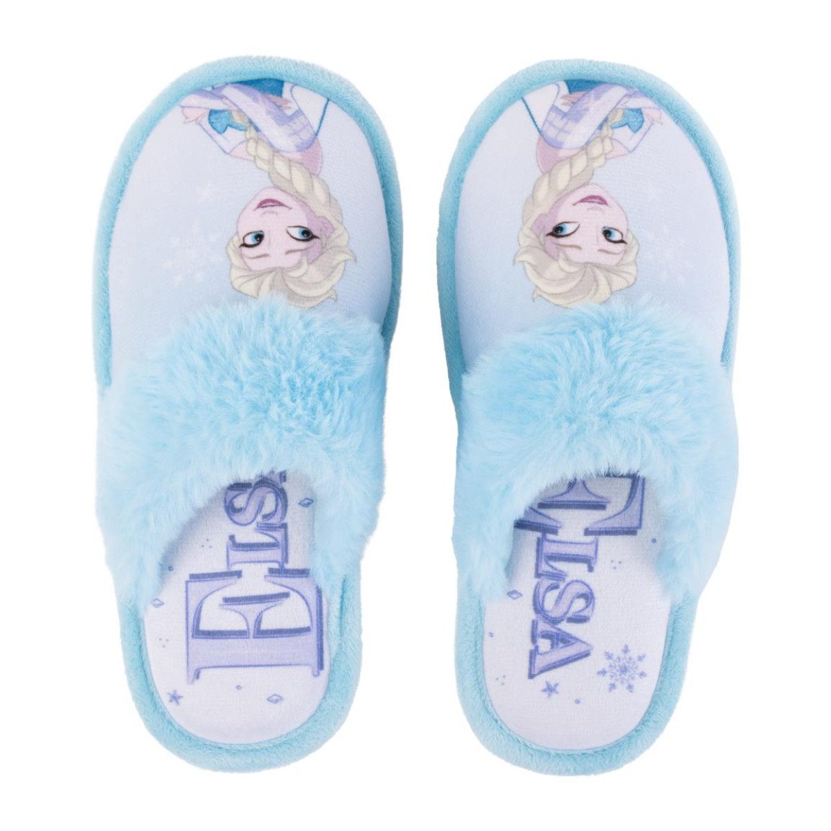 Disney Frozen Offene Hausschuhe Kinder für Alltag Freizeit Reisen Übernachtungen Hausschuh (Packung)