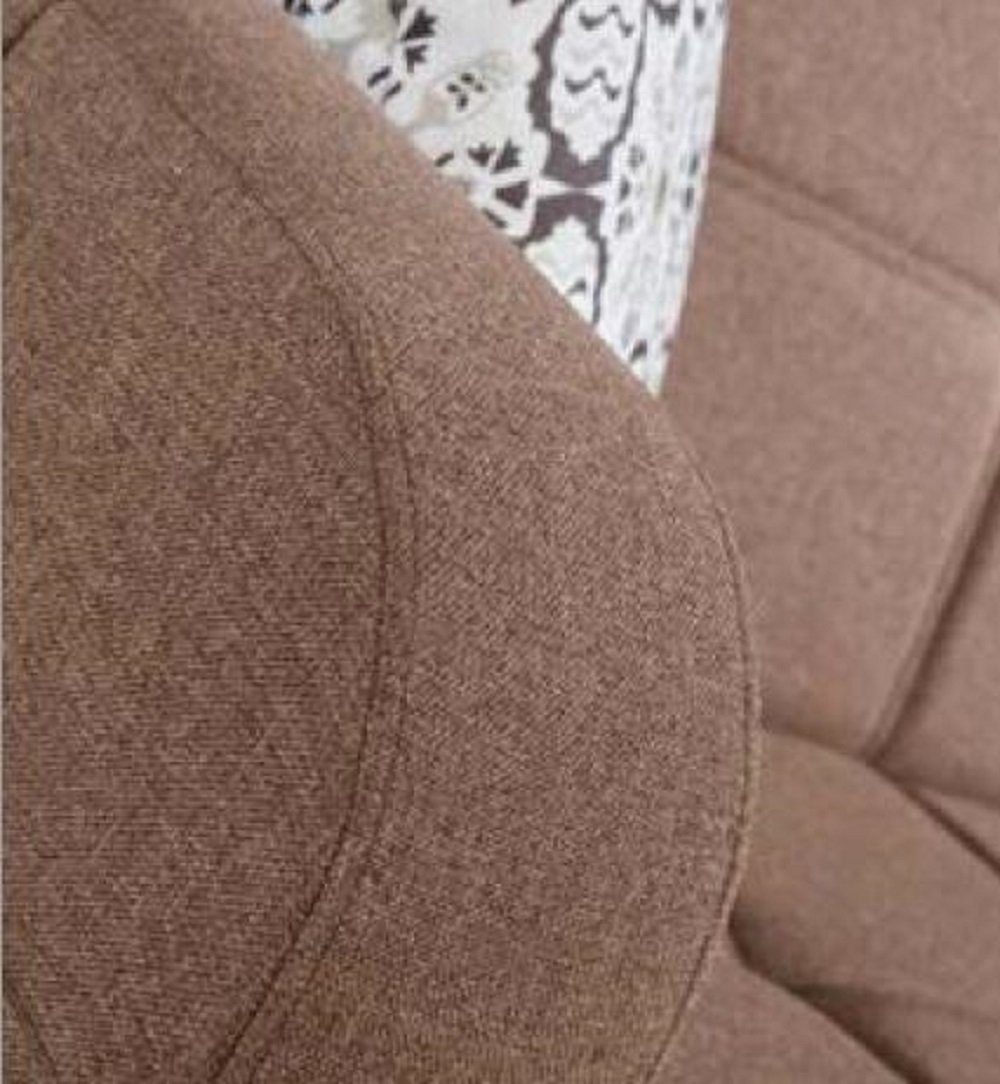 Sofa 3+3+1 Textil Sofa, Luxus JVmoebel Made Sofagarnitur Sessel Sitz Stil Stoff in Dreisitzer Europe