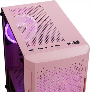 Kiebel Zindarella V PC (AMD Ryzen 5 AMD Ryzen 5 5600G, Radeon Vega, 16 GB RAM, 500 GB SSD, Luftkühlung, RGB-Beleuchtung, WLAN)