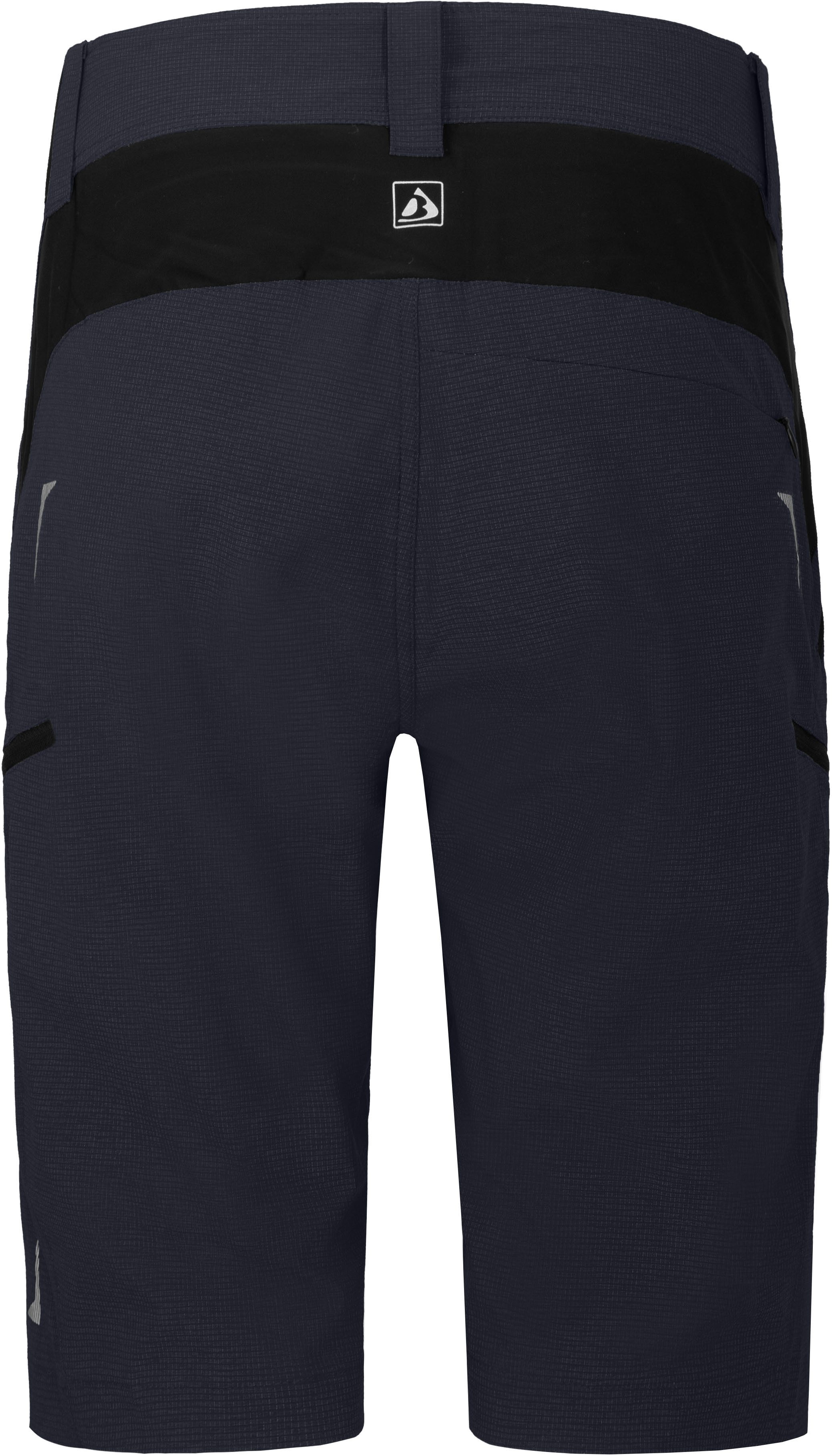 Bergson Outdoorhose VALLI Bermuda Damen Radshorts, robust, elastisch, Normalgrößen, Nacht blau
