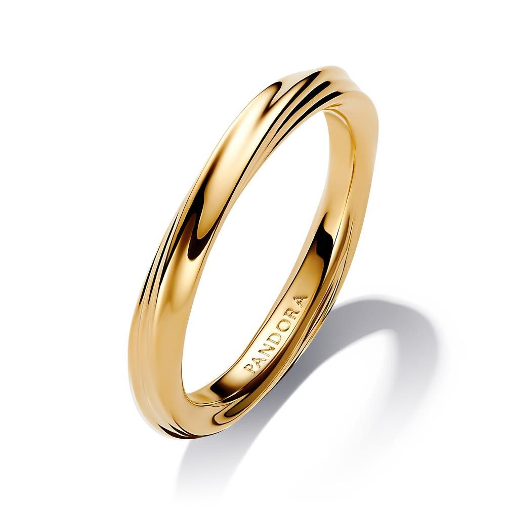 Pandora Fingerring Vergoldeter Damenring, Essence-Kollektion von PANDORA