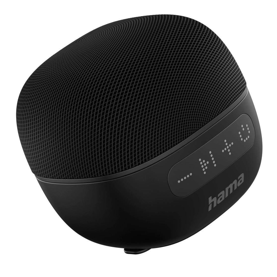 Hama Handlicher Bluetooth®Lautsprecher "Cube Laufzeit Bluetooth, Bluetooth, (A2DP W, 2.0", 4 schwarz AVRCP 10h HFP) Akku Bluetooth-Lautsprecher