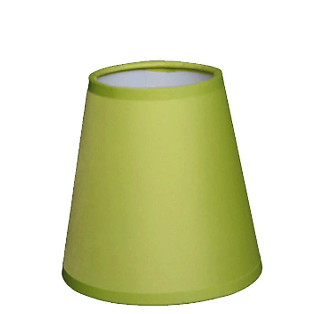 Dirk Davids Leuchten GmbH Lampenschirm Lampenschirm Aufstecker Lime Grün Kronleuchter Klemmschirm
